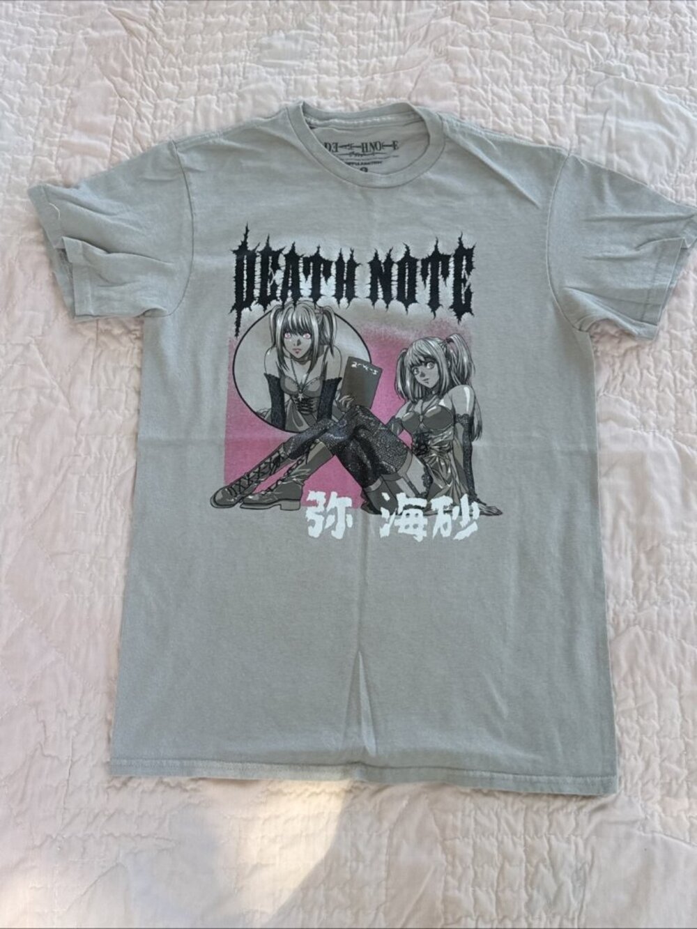 Vintage  Death Note Light Yagami Misa Amane Misamisa T Shirt Size Small